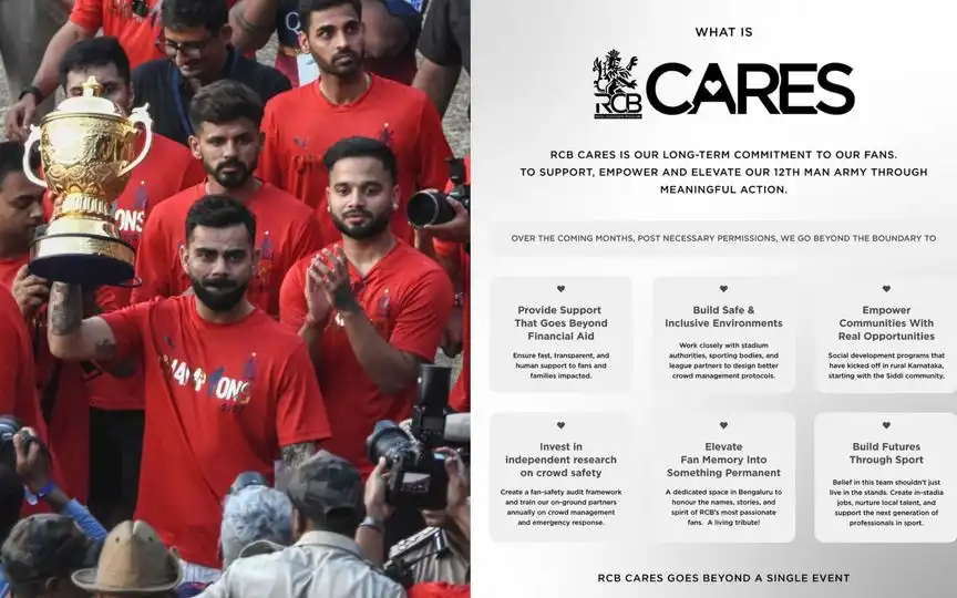 Living Tribute, Better Crowd Management: RCB Announces Detailed Plans Via 'Cares' Initiative